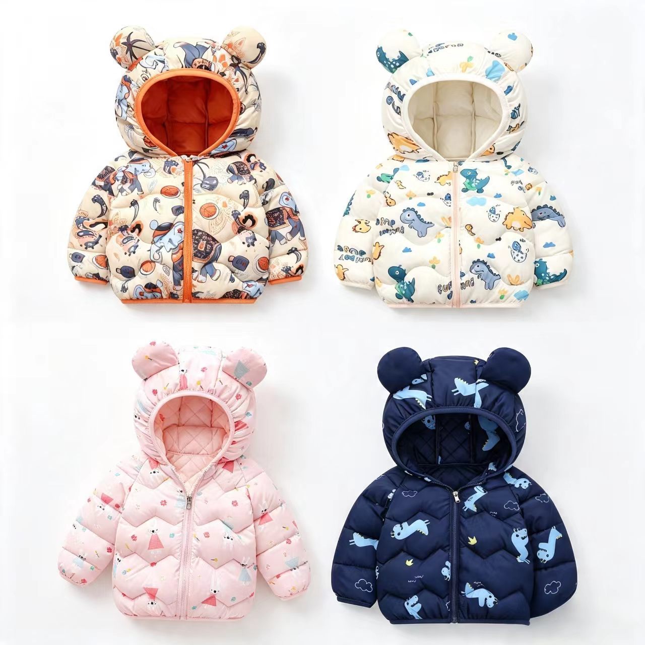 Winter Clothing Baby Boy - Children's Coat Baby Cartoon Jacket Boys