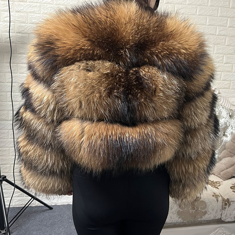 Plus Size Tops Brown Fur Maoma - Winter Clothing Clearance Sale review and price