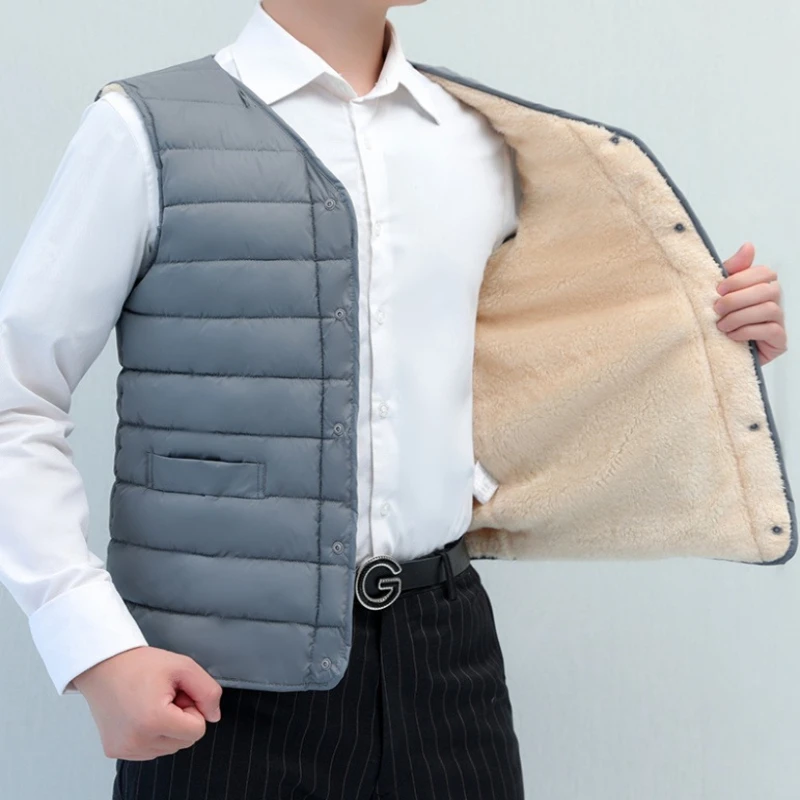 Plus Size Men's Winter Vest Th - Winter Clothing Activity review and price