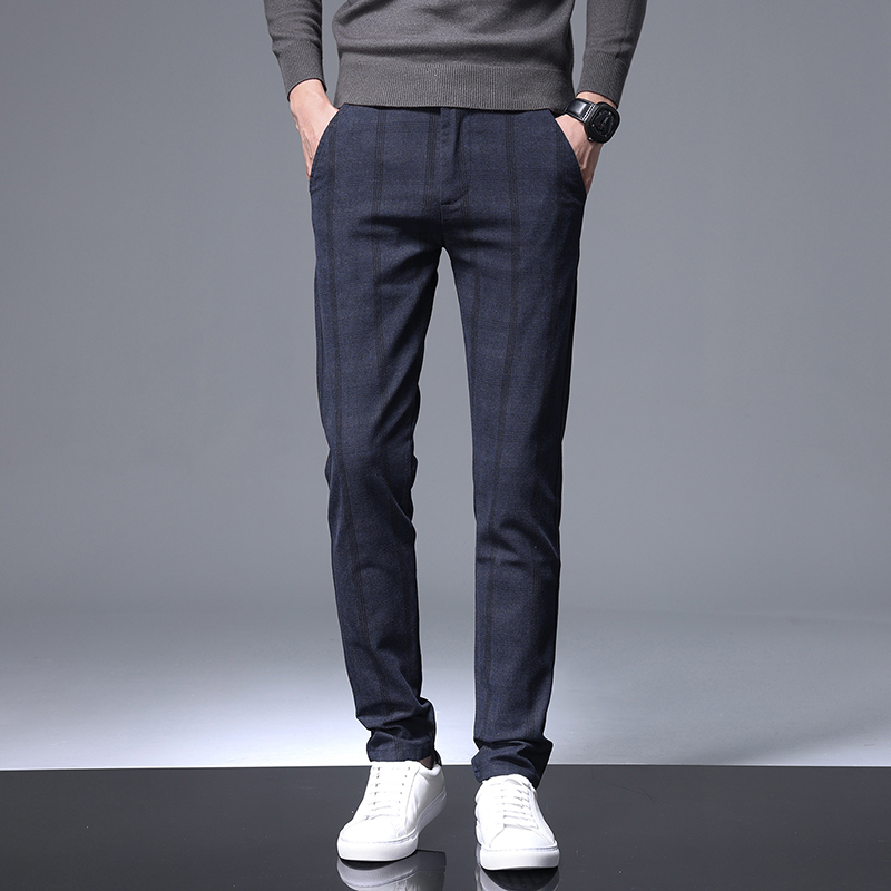2025 New Plaid Pants Men Busin - Quality Winter Clothing Brand review and price