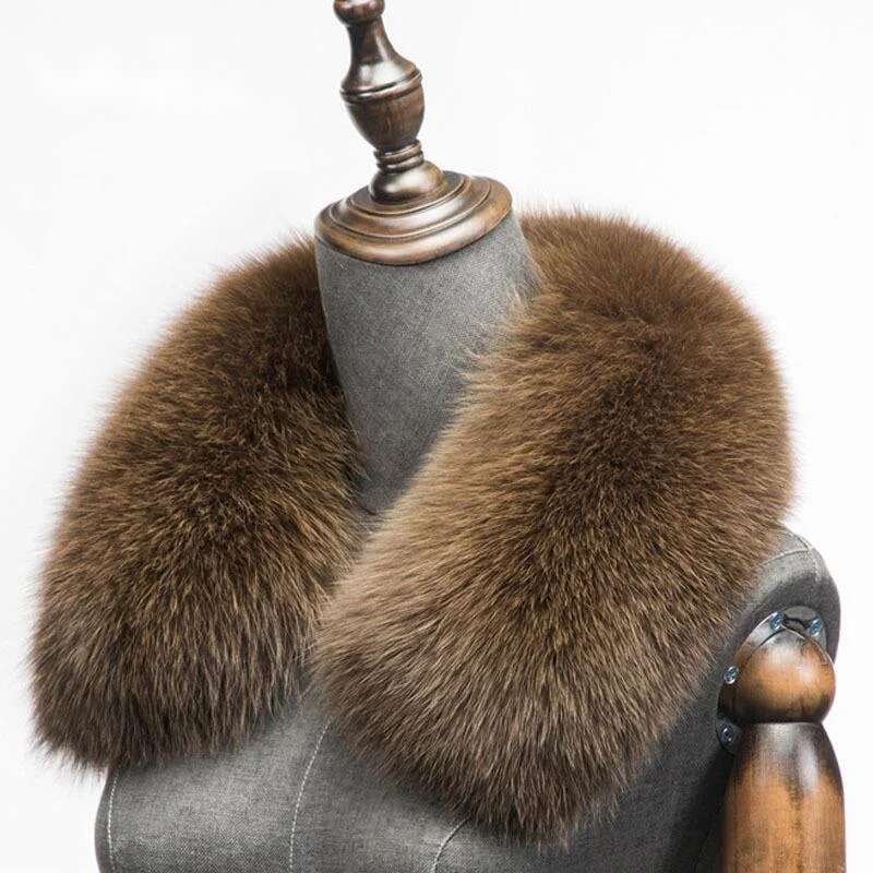 Winter Natural Fox Fur Scarf S - Winter Clothing Clearance Sale review and price
