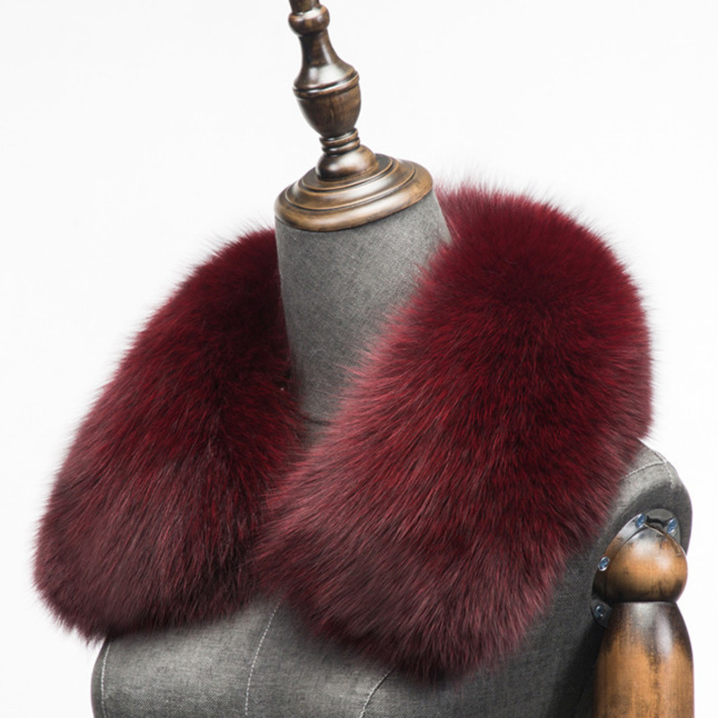 Winter Natural Fox Fur Scarf S - Winter Clothing Clearance Sale review and price