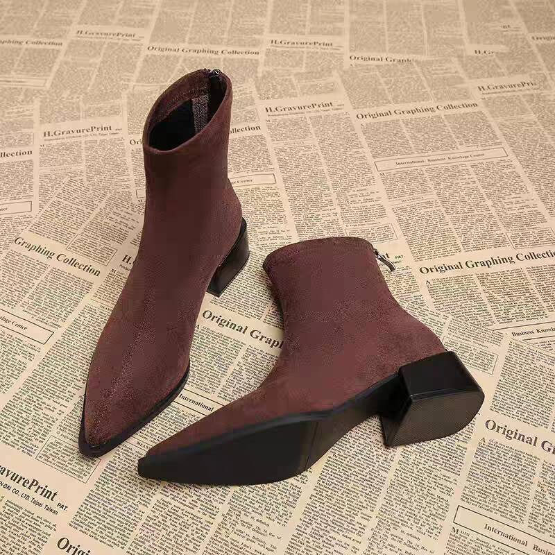 New Low Heel Women Mordern Ank - Winter Clothing Clearance Sale review and price