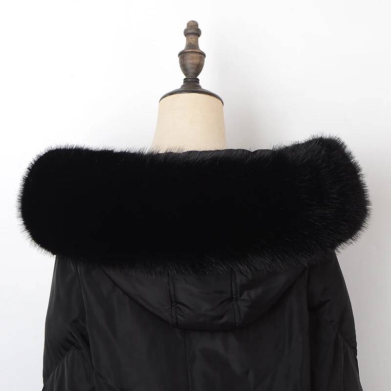 Winter Coat Fur Collar Faux Fu - Winter Clothing Clearance Sale review and price