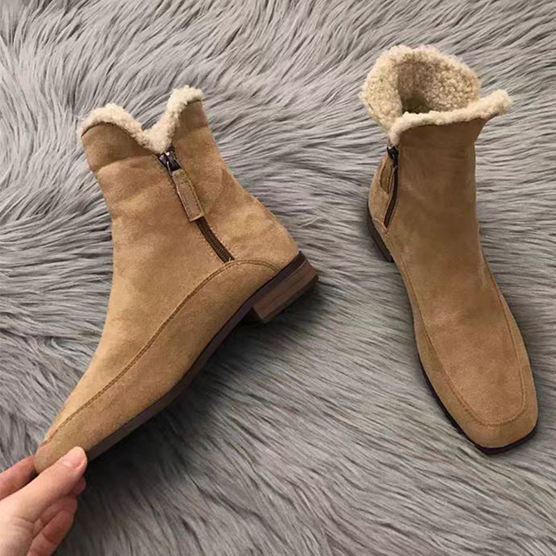 2026 New Fur Ankle Boots for W - Winter Clothing Clearance Sale review and price