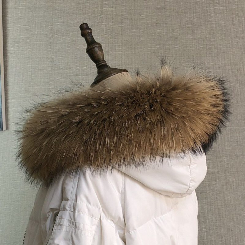 Real Fur Collar for Coat Parka - Winter Clothing Clearance Sale review and price
