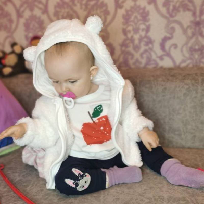 Children Flannel Jacket Autumn - Winter Clothing Activity review and price