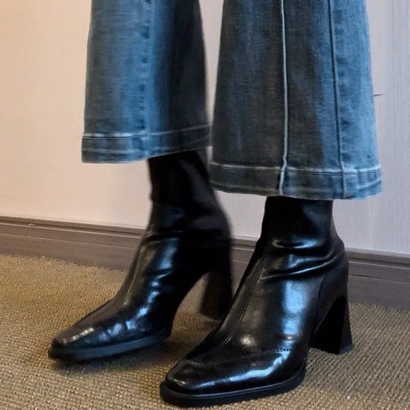High Heels Women’s Ankle Boots - Winter Clothing Clearance Sale review and price
