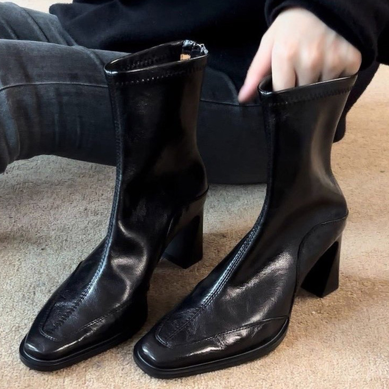 High Heels Women’s Ankle Boots - Winter Clothing Clearance Sale review and price