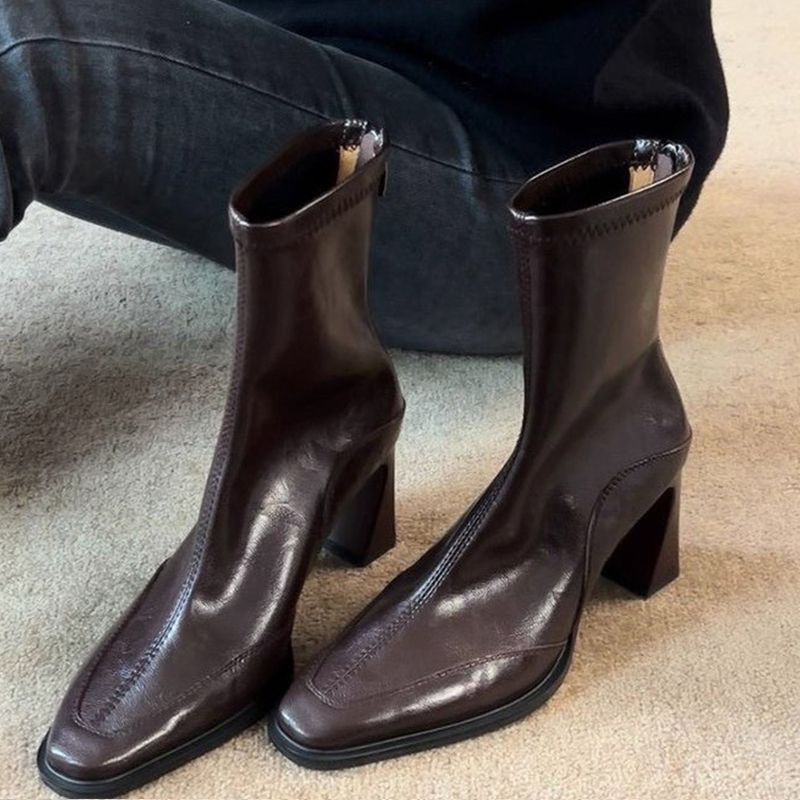 High Heels Women’s Ankle Boots - Winter Clothing Clearance Sale review and price