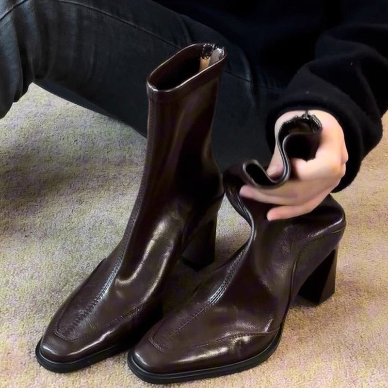 High Heels Women’s Ankle Boots - Winter Clothing Clearance Sale review and price