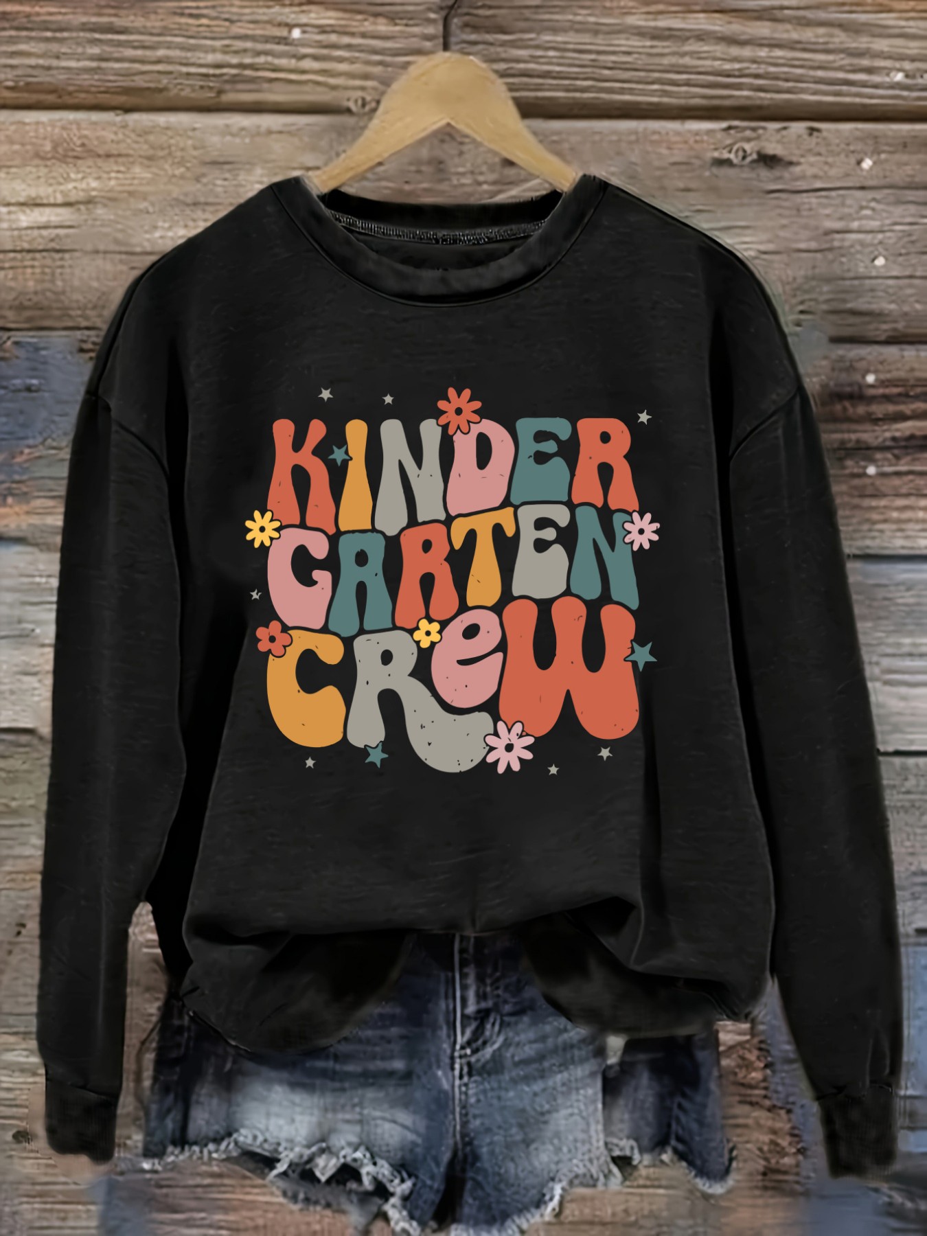 Women's Casual Long Sleeve Cre - Winter Clothing Kindergarten review and price