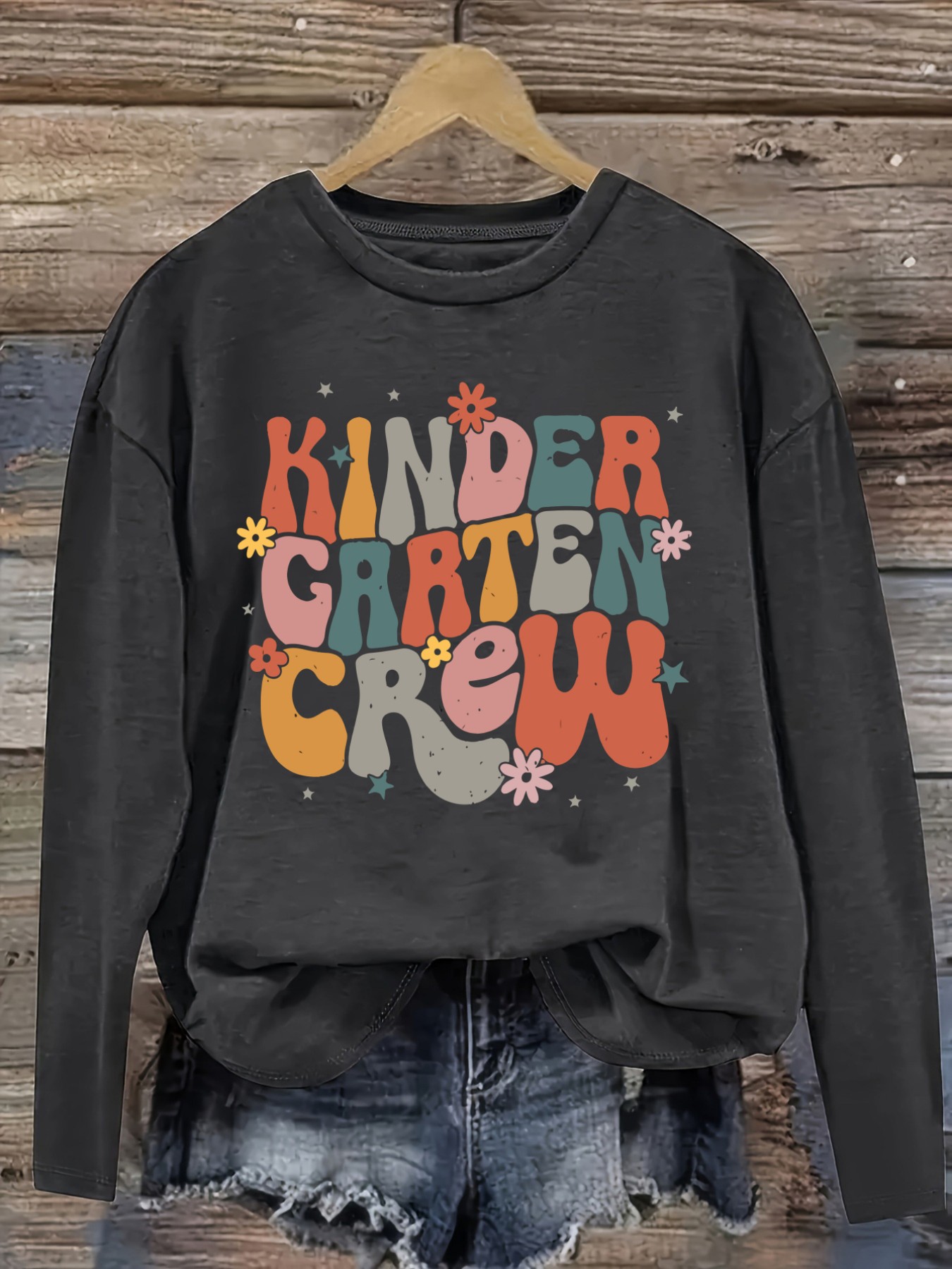 Women's Casual Long Sleeve Cre - Winter Clothing Kindergarten review and price