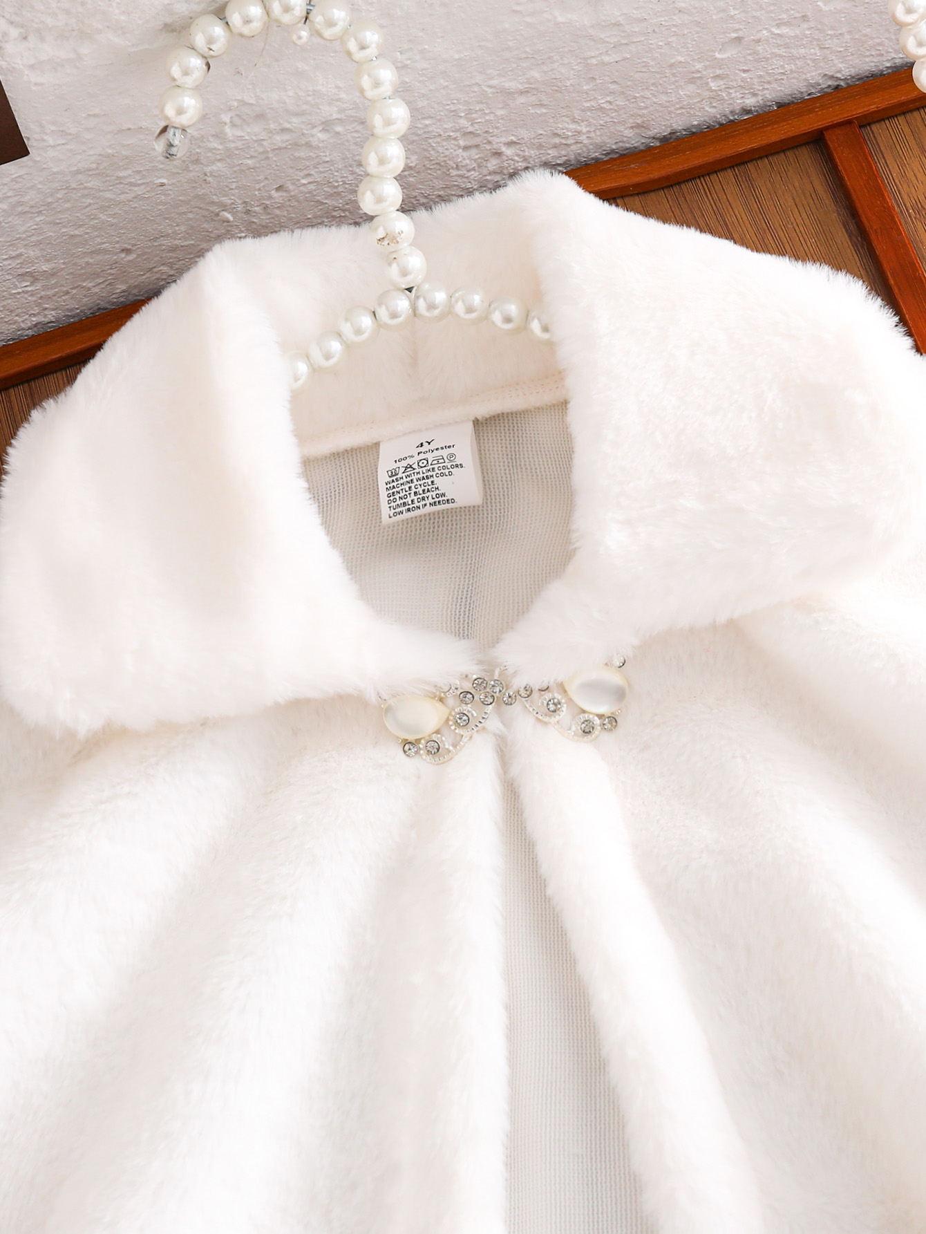 A Warm White Princess Shawl Ca - Winter Clothing Activity review and price