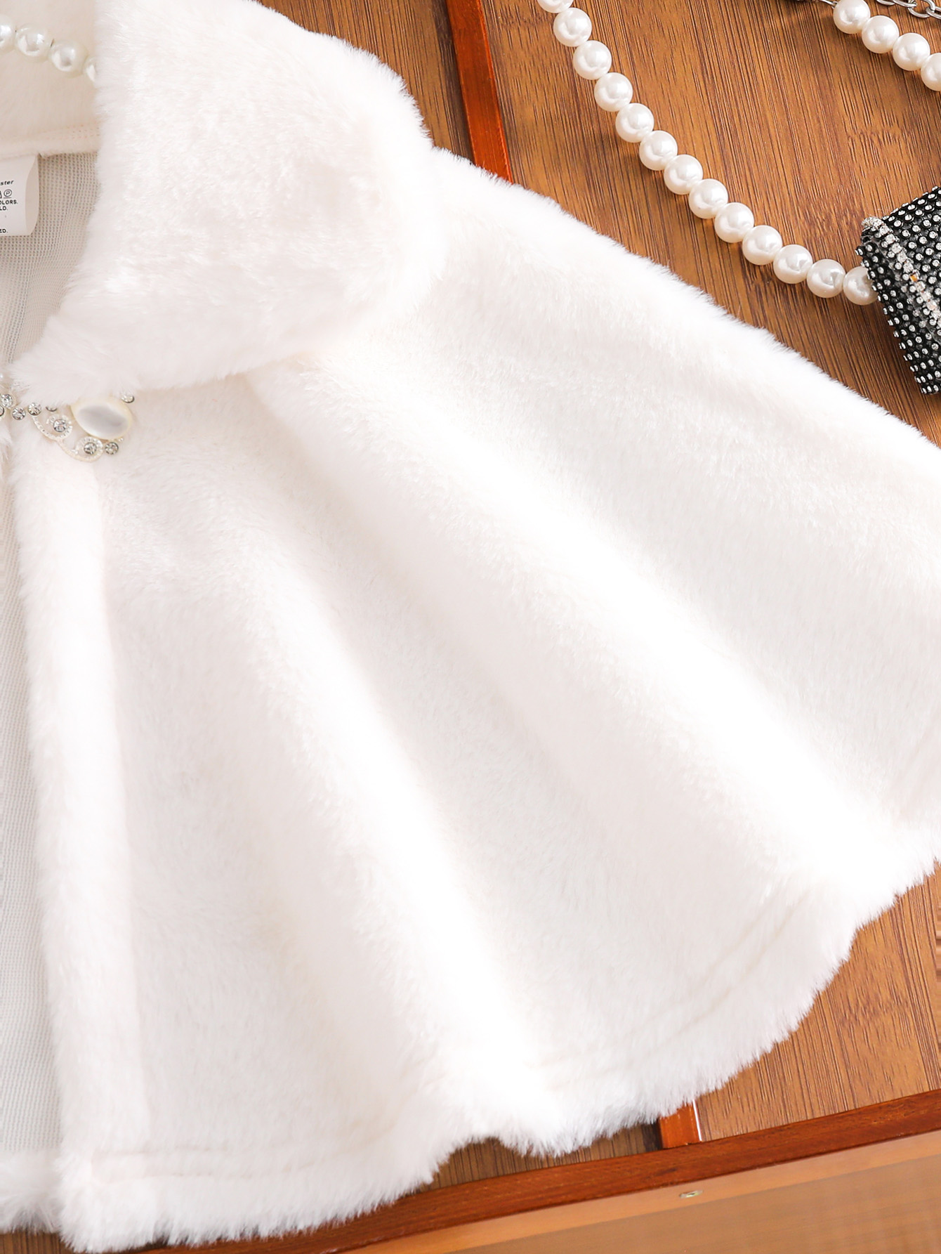 A Warm White Princess Shawl Ca - Winter Clothing Activity review and price