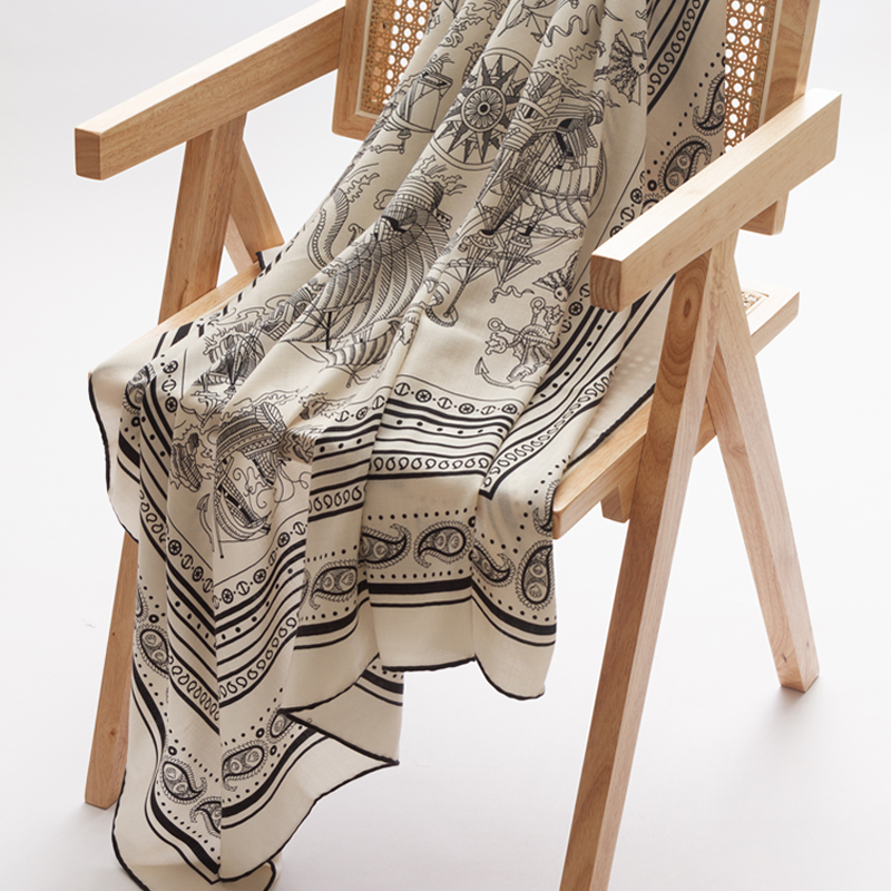 Wool Silk Scarf Women Large Sc - Winter Clothing Hong Kong review and price