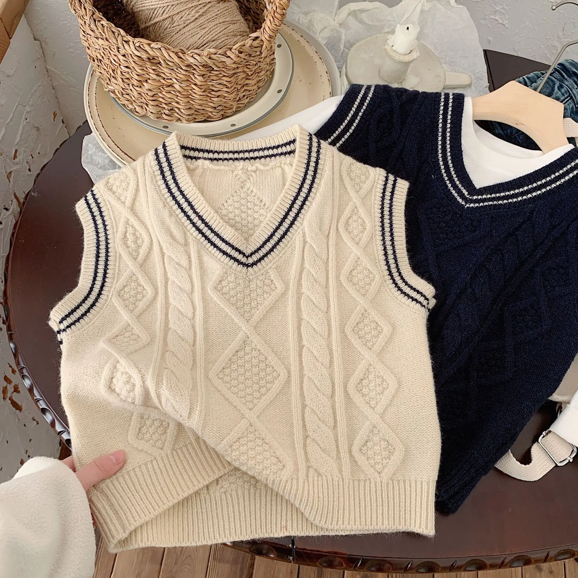 Children's Vest Autumn Baby Ki - Winter Clothing Activity review and price