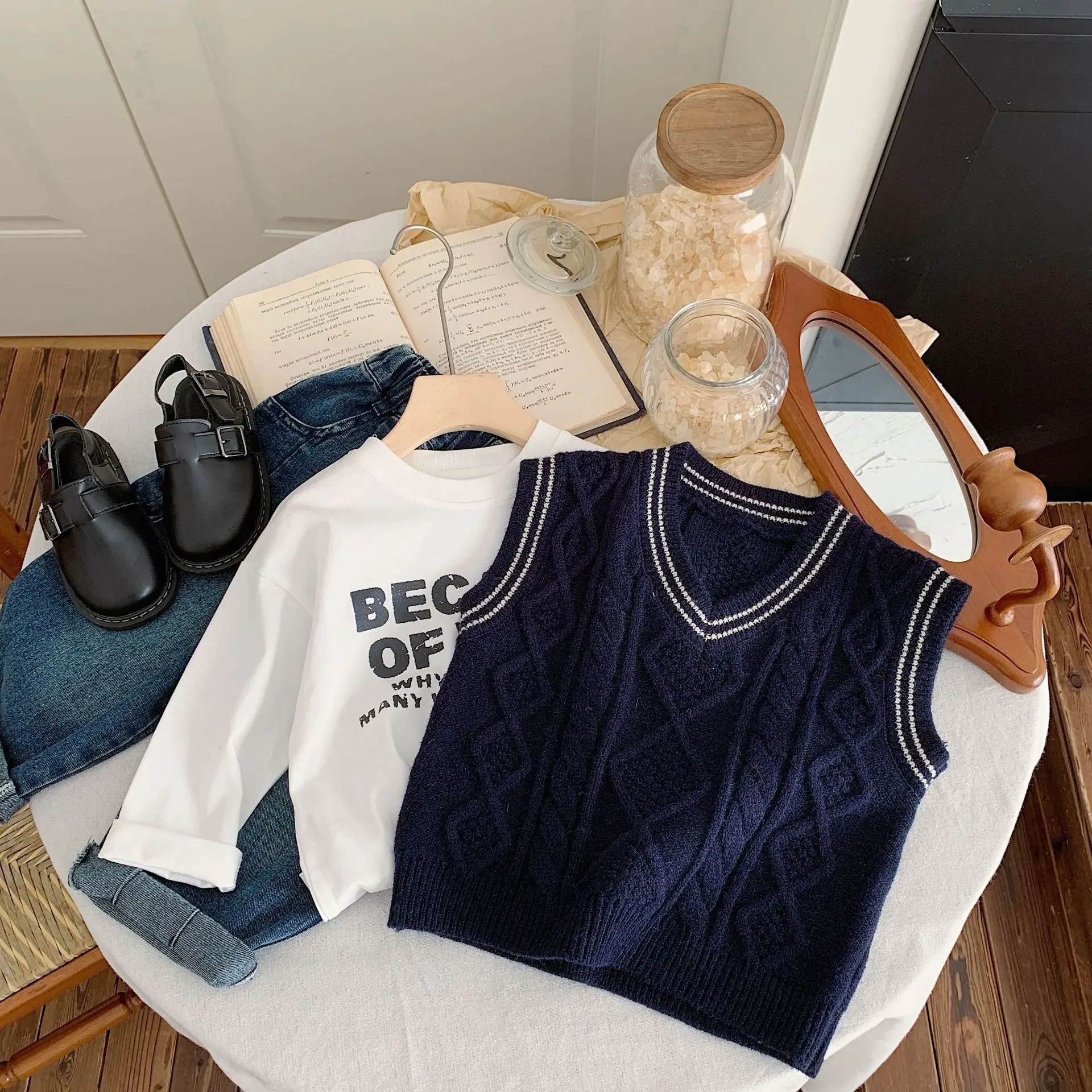 Children's Vest Autumn Baby Ki - Winter Clothing Activity review and price